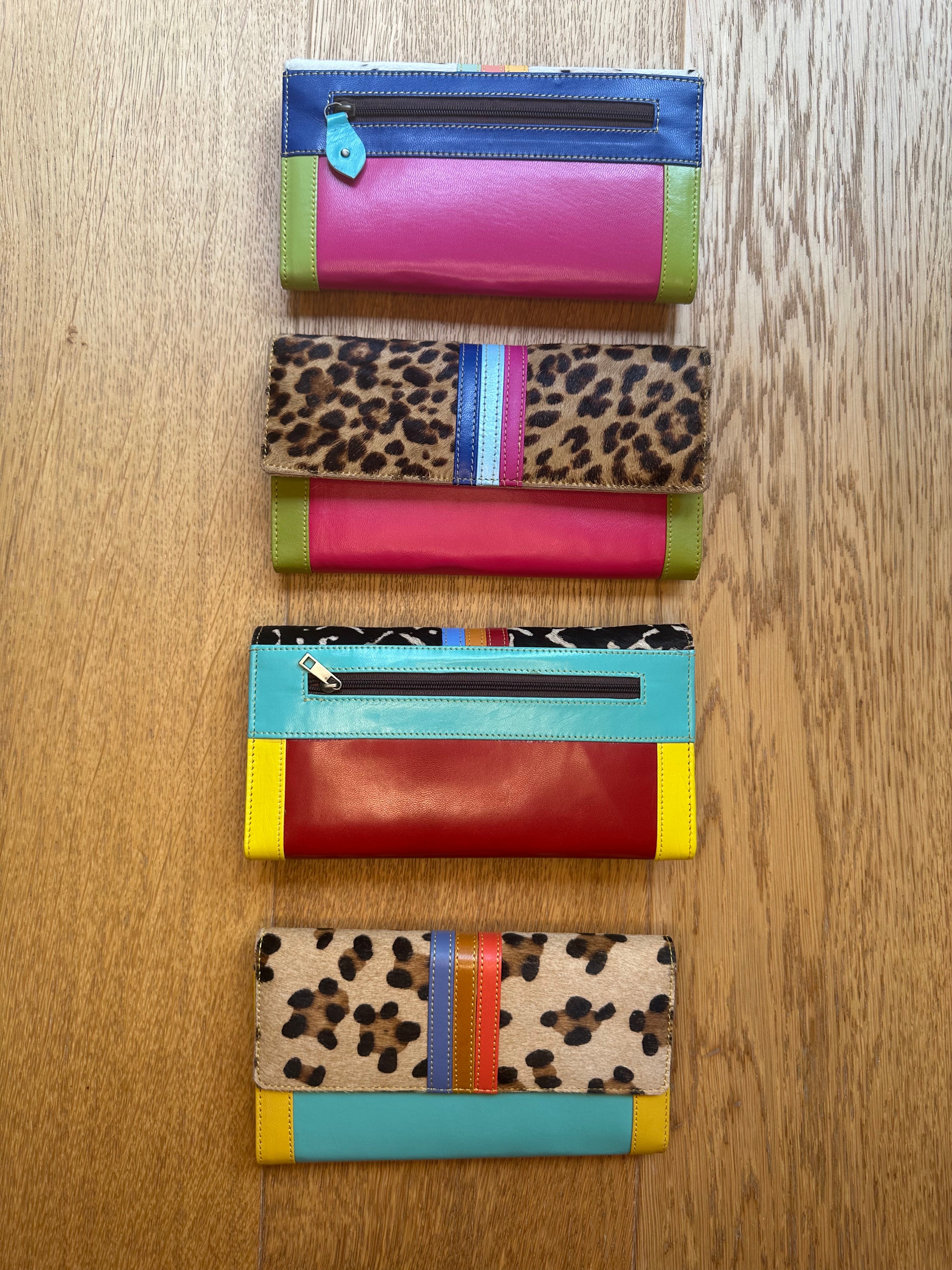 Handmade Leather Clutch Purse