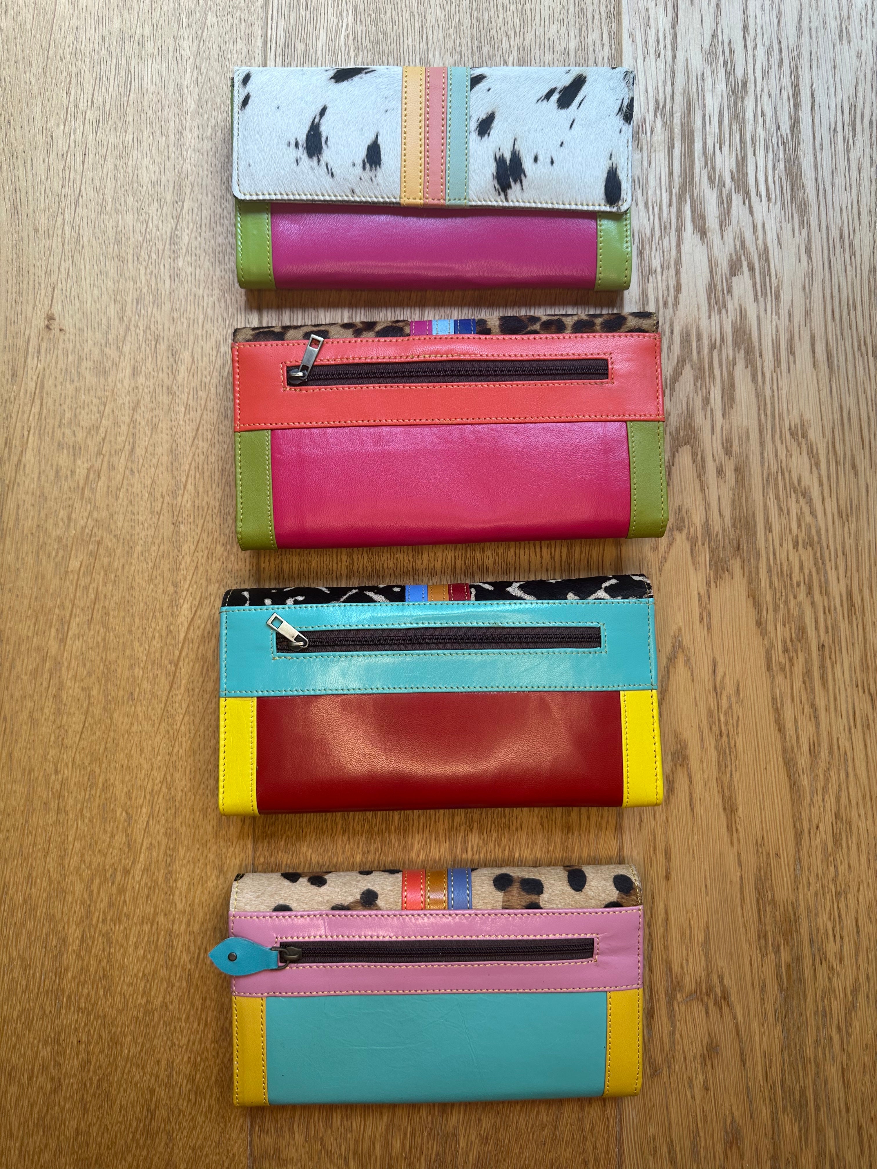 Handmade Leather Clutch Purse