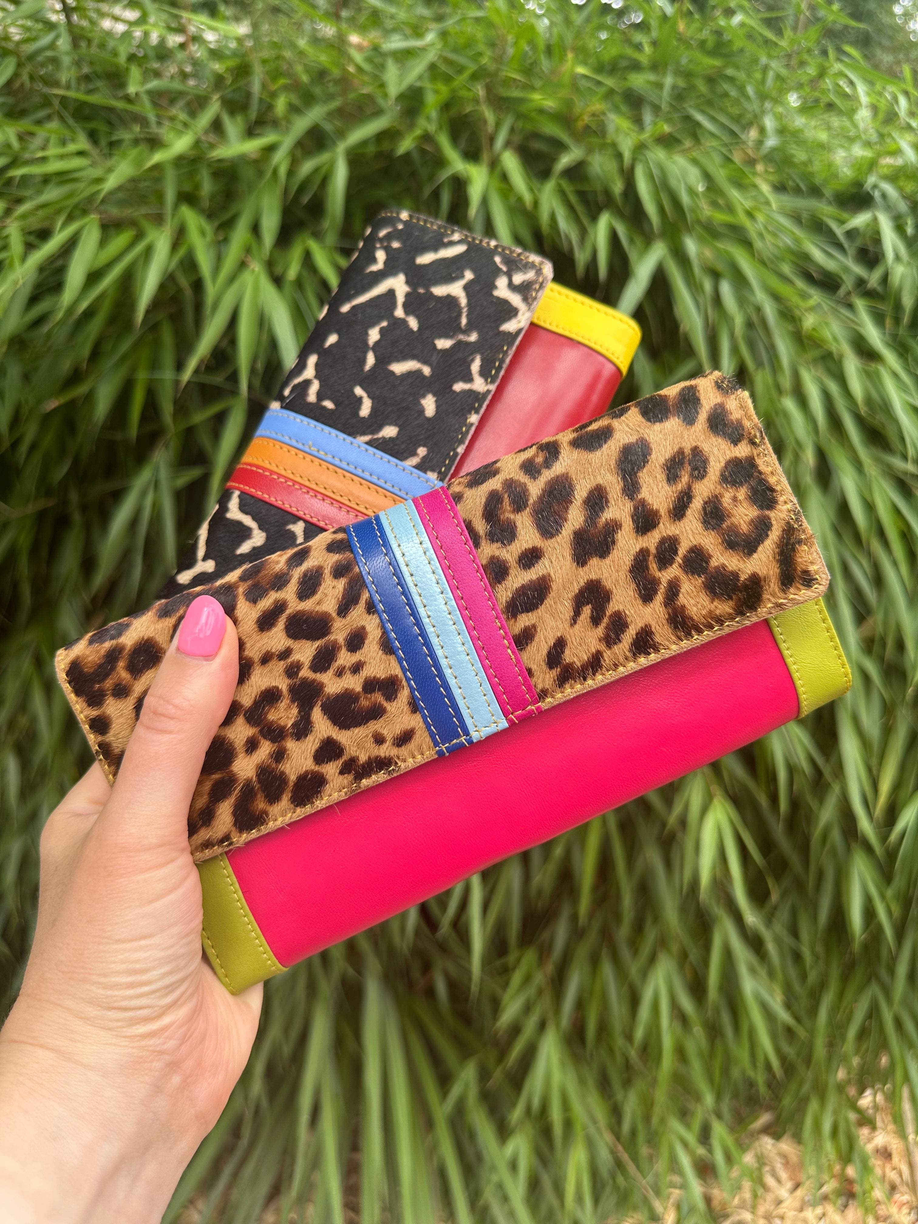 Handmade Leather Clutch Purse