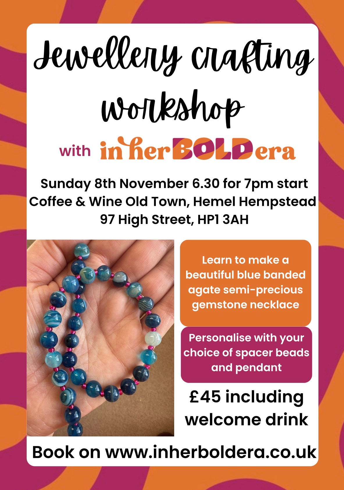 Jewellery Making workshop